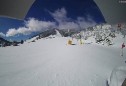 Φρεσκοφορεμένο χιόνι στο Μαίναλο