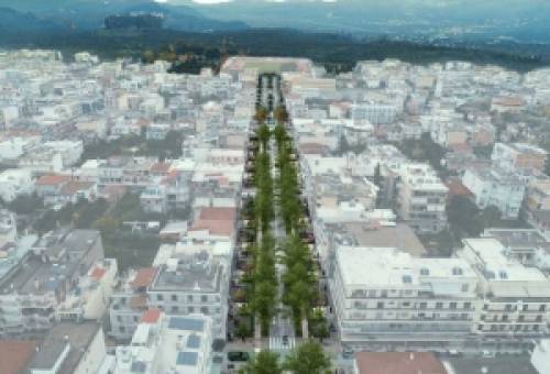 Σπάρτη: Ξεκινά η ανάπλαση της Κ. Παλαιολόγου