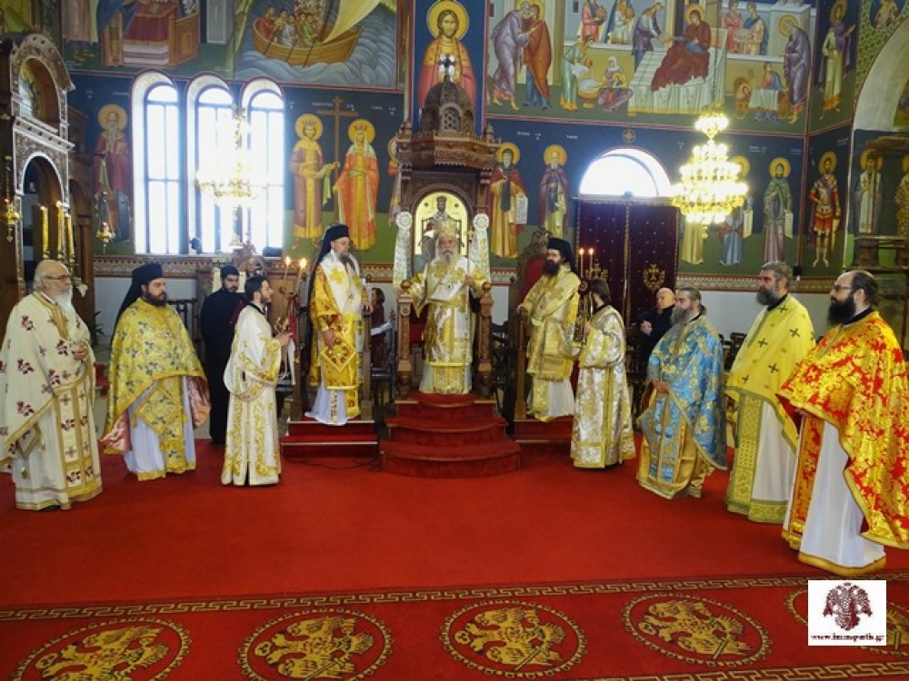 &Lambda;&alpha;&mu;&pi;&rho;ό&sigmaf; &omicron; &epsilon;&omicron;&rho;&tau;&alpha;&sigma;&mu;ό&sigmaf; &tau;&omega;&nu; &Lambda;&alpha;&kappa;ώ&nu;&omega;&nu; &Alpha;&gamma;ί&omega;&nu; &sigma;&tau;&omicron;&nu; &Iota;&Nu; &Alpha;&gamma;. &Nu;&iota;&kappa;&omicron;&lambda;ά&omicron;&upsilon; &Sigma;&pi;ά&rho;&tau;&eta;&sigmaf;