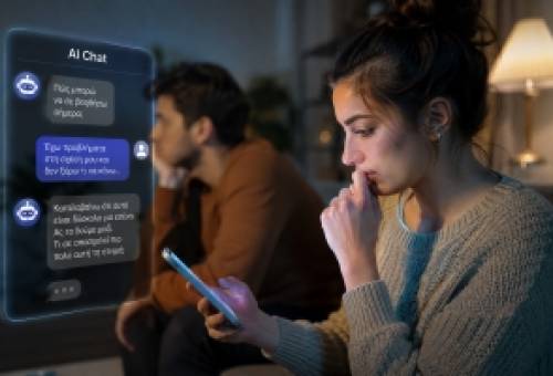 Όταν η AI γίνεται ο… τρίτος στη σχέση