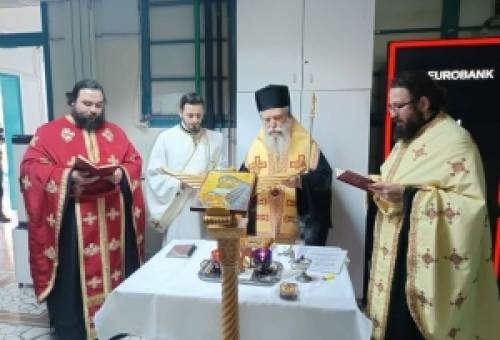 Στο πλευρό των ασθενών στο Νοσοκομείο Σπάρτης ο Μητροπολίτης Ευστάθιος