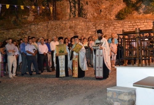 Την πολιούχο της τίμησε η πόλη των Μολάων