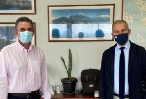 Στον Γενικό Διευθυντή Δασών ο Θανάσης Δαβάκης