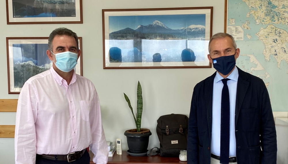 Στον Γενικό Διευθυντή Δασών ο Θανάσης Δαβάκης