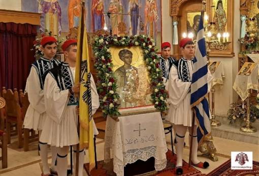 Λαμπρός εορτασμός του Αγίου Ιωάννη του Μονεμβασιώτη