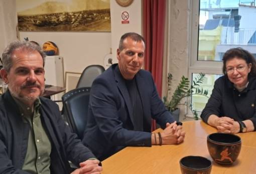 Συνάντηση Βακαλόπουλου με Μενδώνη για τα έργα πολιτισμού στη Σπάρτη