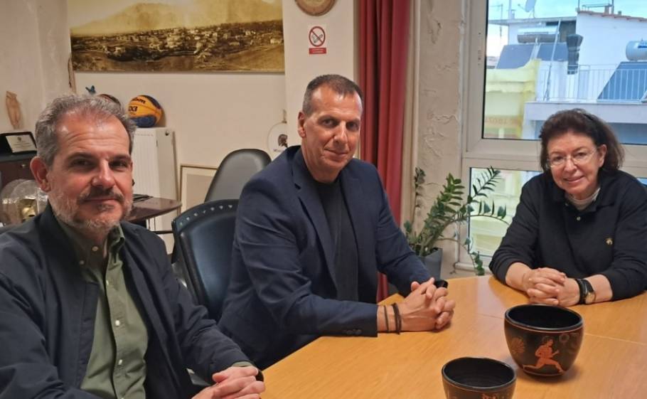 &Sigma;&upsilon;&nu;ά&nu;&tau;&eta;&sigma;&eta; &Beta;&alpha;&kappa;&alpha;&lambda;ό&pi;&omicron;&upsilon;&lambda;&omicron;&upsilon; &mu;&epsilon; &Mu;&epsilon;&nu;&delta;ώ&nu;&eta; &gamma;&iota;&alpha; &tau;&alpha; έ&rho;&gamma;&alpha; &pi;&omicron;&lambda;&iota;&tau;&iota;&sigma;&mu;&omicron;ύ &sigma;&tau;&eta; &Sigma;&pi;ά&rho;&tau;&eta;