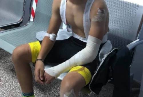 Παρ’ ολίγον τροχαίο με θύμα ποδηλάτη… εν ώρα προπόνησης