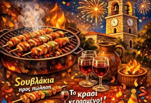 Τσικνοπέμπτη στο Περιστέρι: Φωτιές, σουβλάκια και γλέντι στον χώρο του καμπαναριού