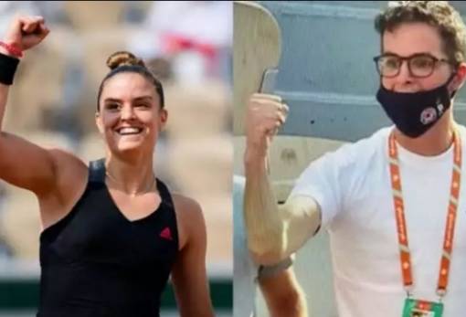 Ζευγάρι η Μ. Σάκκαρη με τον υιό Μητσοτάκη