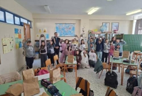 Τα παιδιά μάς δείχνουν πώς γίνεται: Πρωτιά στην ανακύκλωση για το 3ο Δημοτικό Σχολείο Σπάρτης