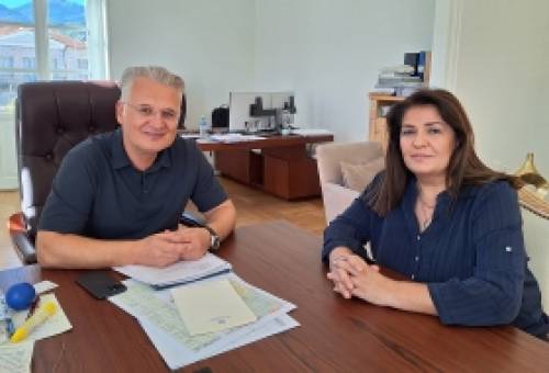 Στον Πτωχό η διοικήτρια του ΓΝ Λακωνίας Π. Τρουπή