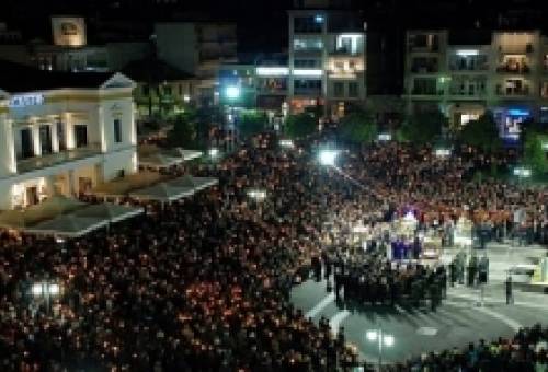 Ούτε φέτος η συνάντηση Επιταφίων στην κεντρική πλατεία Σπάρτης