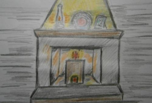 Χριστούγεννα στο τζάκι το φτωχικό