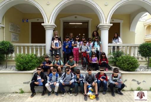 Το 1ο Δημοτικό Σχολείο Σκάλας  στο Μουσείο Εκκλησιαστικής Τέχνης της ΙΜΜΣ