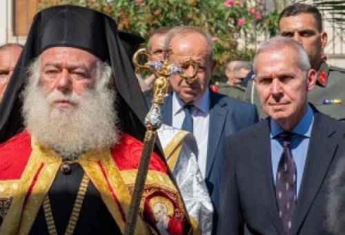 Λαμπρή η υποδοχή του Πατριάρχη Αλεξανδρείας Θεοδώρου Β' στη Μάνη