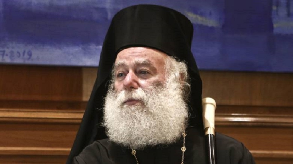 &Tau;&omicron;&nu; &Sigma;&epsilon;&pi;&tau;έ&mu;&beta;&rho;&iota;&omicron; &sigma;&tau;&eta; &Mu;ά&nu;&eta; &omicron; &Pi;&alpha;&tau;&rho;&iota;ά&rho;&chi;&eta;&sigmaf; &Alpha;&lambda;&epsilon;&xi;&alpha;&nu;&delta;&rho;&epsilon;ί&alpha;&sigmaf;