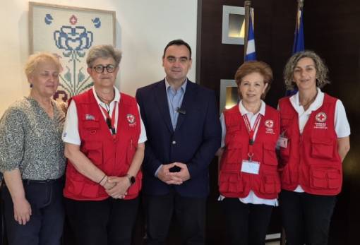 Σε κοινή γραμμή ετοιμότητας ΠΕ Λακωνίας και νέο ΔΣ Ερυθρού Σταυρού Σπάρτης