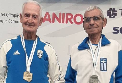 Παλικάρι ο Π. Δούσης στο Ευρωπαϊκό πρωτάθλημα κλειστού στίβου Βετεράνων!