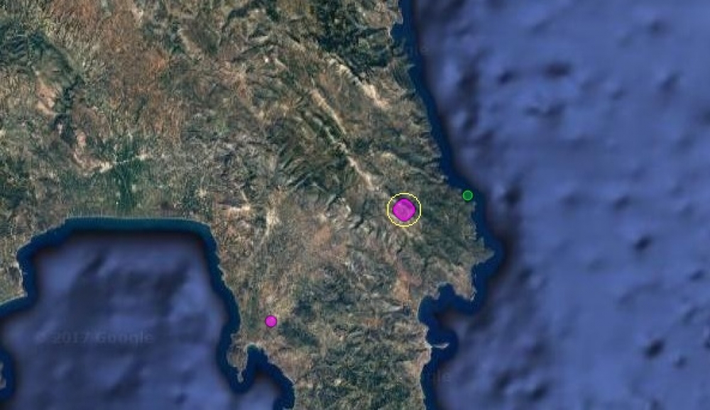 Σεισμός 4,7 Ρίχτερ μεταξύ Ρειχέας και Μονεμβασιάς!