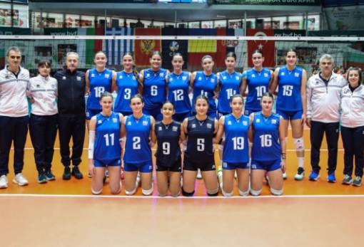 Στους Μολάους «χτίστηκε» η Εθνική Γυναικών Κ16 βόλεϊ