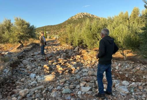 Ανυπολόγιστες ζημιές σε αγροτική οδοποιία και ύδρευση στον Δ. Μονεμβασίας