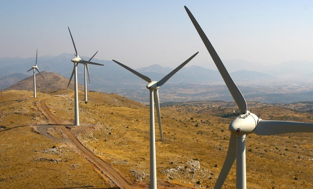 Δεύτερη η Πελοπόννησος στις αιολικές εγκαταστάσεις στην Ελλάδα