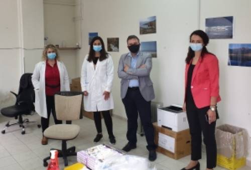 Συνάντηση Σ. Αραχωβίτη με τη Διοίκηση του Νοσοκομείου Λακωνίας