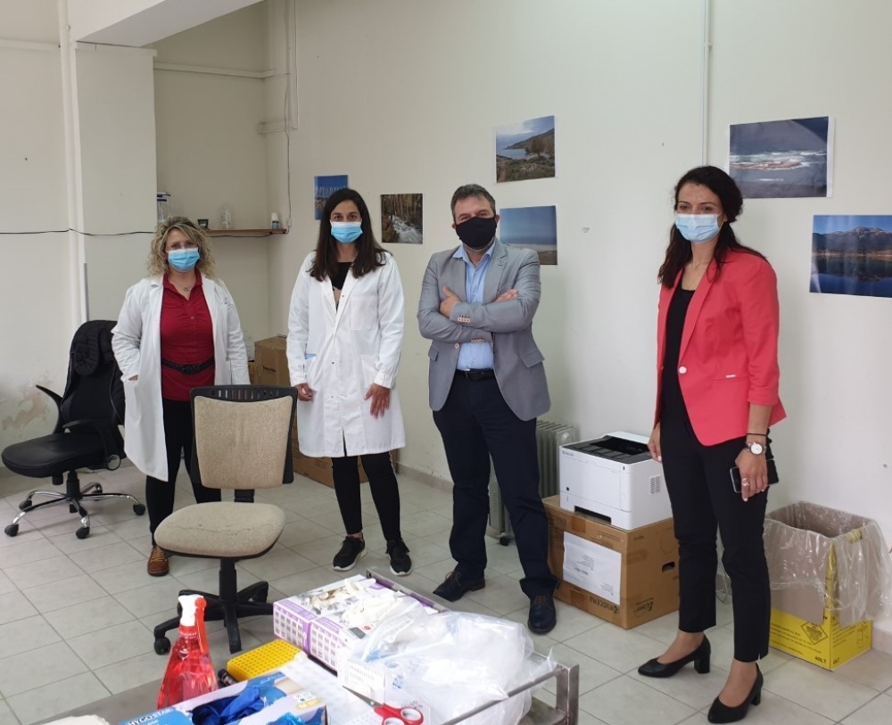 Συνάντηση Σ. Αραχωβίτη με τη Διοίκηση του Νοσοκομείου Λακωνίας