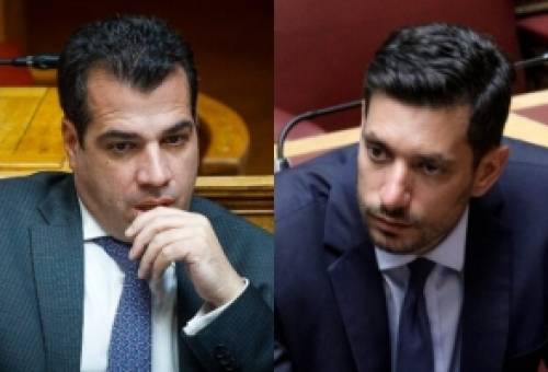 Πλεύρης και Κυρανάκης σε πολιτική εκδήλωση της ΝΔ στη Σκάλα