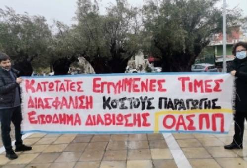 Εντείνονται οι κινητοποιήσεις των Λακώνων αγροτοκτηνοτρόφων (ΦΩΤΟ)