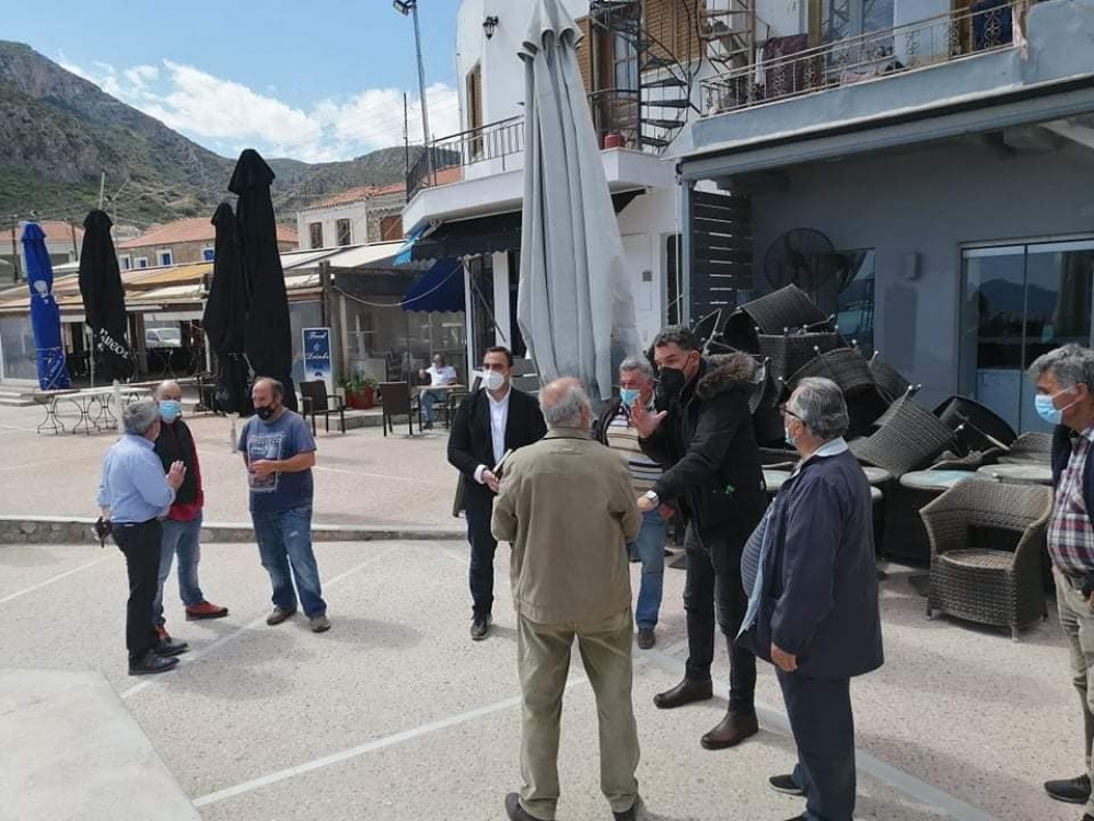 Επίσκεψη Θεόδωρου Βερούτη στο Δήμο Μονεμβασίας