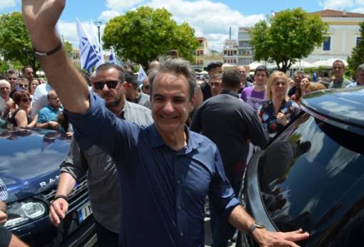 Μητσοτάκης στη Σπάρτη: Συνάντηση με πολίτες πριν τα εγκαίνια στον Μυστρά