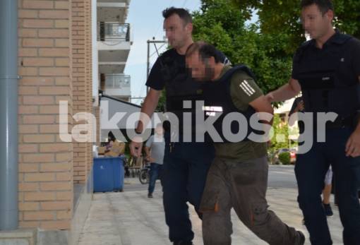 Ενώπιον της Δικαιοσύνης στη Σπάρτη ο κατηγορούμενος παιδοβιαστής (ΦΩΤΟ)