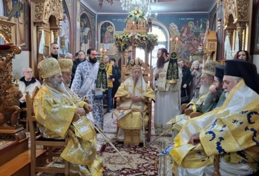 Στη γενέτειρα του Αγίου Πορφυρίου ο Μητροπολίτης Μάνης