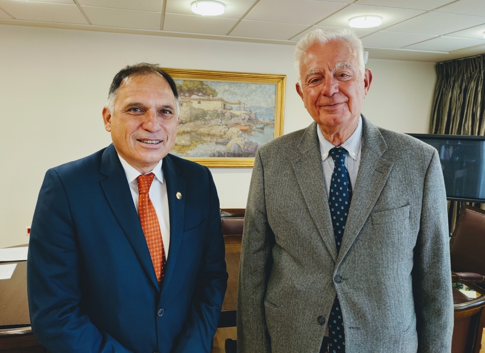 Συνάντηση Ν. Κρητικού με τον Αντιπρόεδρο της Κυβέρνησης Π. Πικραμμένο