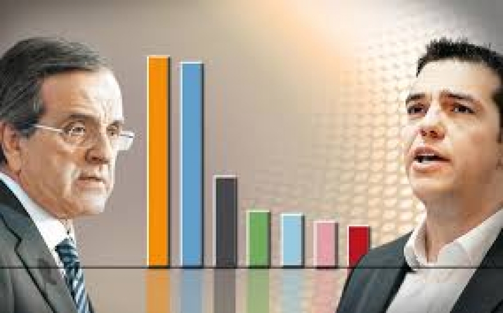 Θρίλερ και με τα γκάλοπ -Μικραίνει η ψαλίδα ΝΔ-ΣΥΡΙΖΑ