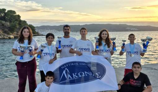 Κυπελλούχος Νοτίου Ελλάδος στα Optimist ο Ναυτικός Όμιλος Λακωνίας
