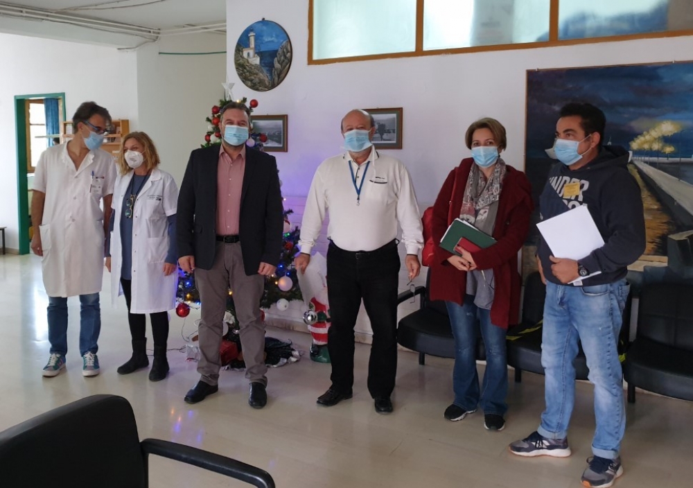 Επίσκεψη Αραχωβίτη στις δομές Υγείας της νότιας Λακωνίας