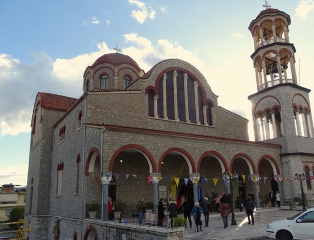 &Epsilon;&omicron;&rho;&tau;&alpha;&sigma;&mu;ό&sigmaf; &tau;&omega;&nu; &Lambda;&alpha;&kappa;ώ&nu;&omega;&nu; &Alpha;&gamma;ί&omega;&nu; &sigma;&tau;&omicron;&nu; Ά&gamma;&iota;&omicron; &Nu;&iota;&kappa;ό&lambda;&alpha;&omicron; &Sigma;&pi;ά&rho;&tau;&eta;&sigmaf;