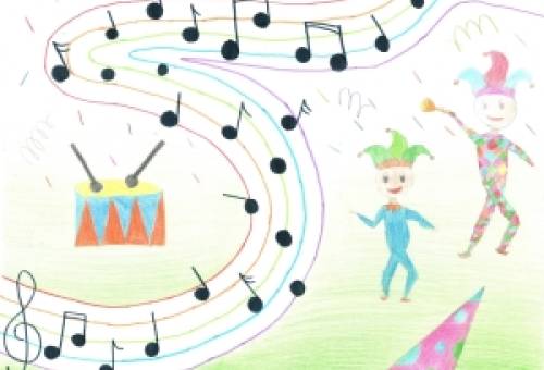 Δημιουργία μαθητών του 2ου Γυμνασίου Σπάρτης η φετινή αφίσα του Παιδικού Καρναβαλιού