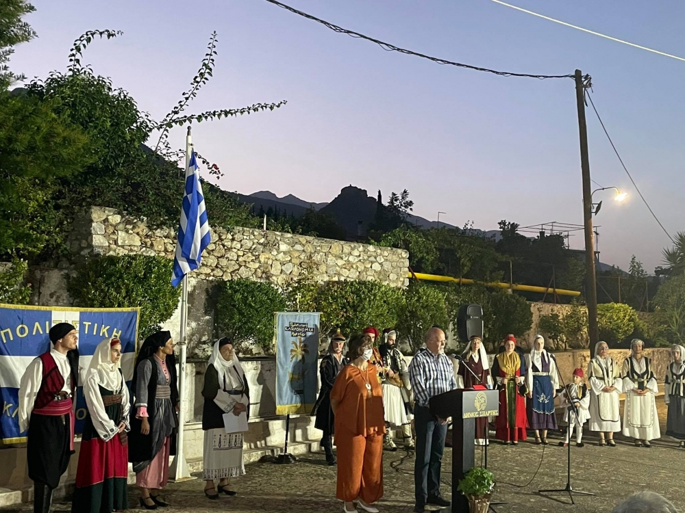 Τιμήθηκε η ηρωίδα του ‘21 Σταυριάννα Σάββαινα στο Παρόρι