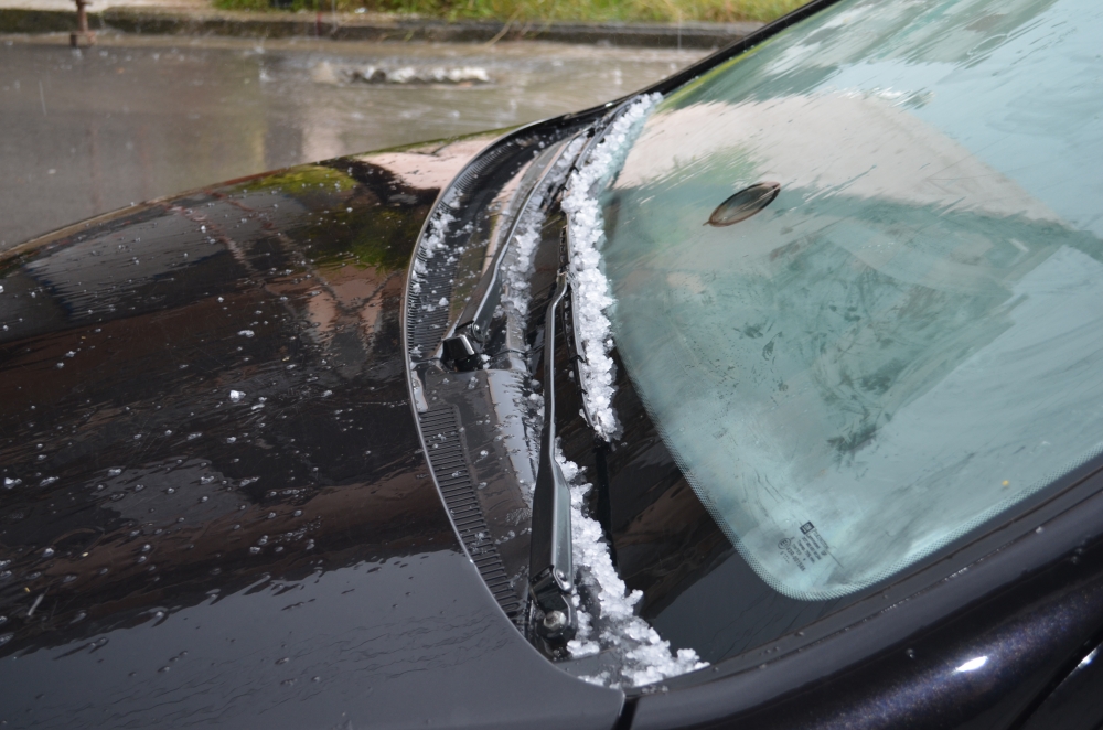 Με συνοδεία χαλαζόπτωσης τα καιρικά φαινόμενα στη Σπάρτη