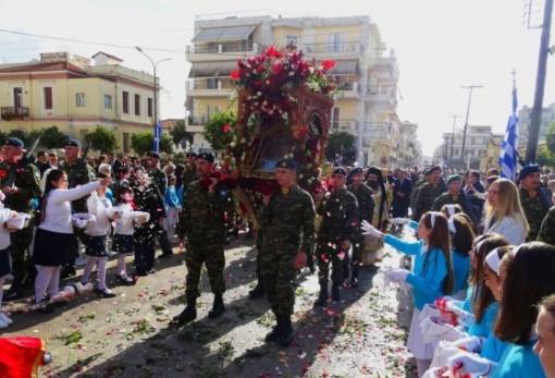 Η Λακεδαίμων εχάρη: Πανηγυρικός εορτασμός του Όσιου Νίκωνα στη Σπάρτη