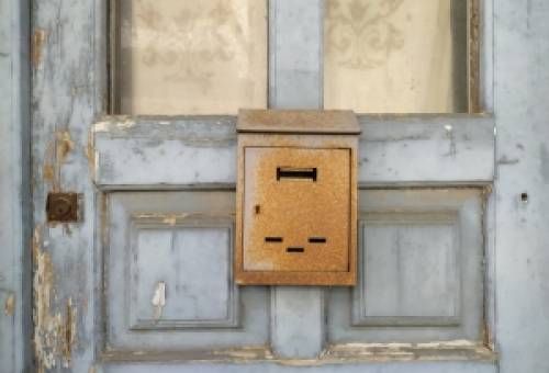 Ένα παλιό γραμματοκιβώτιο