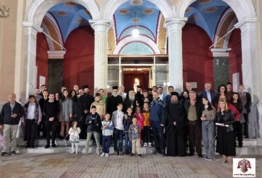 Αγιασμός στη Σχολή Βυζαντινής και Παραδοσιακής Μουσικής της ΙΜΜΣ