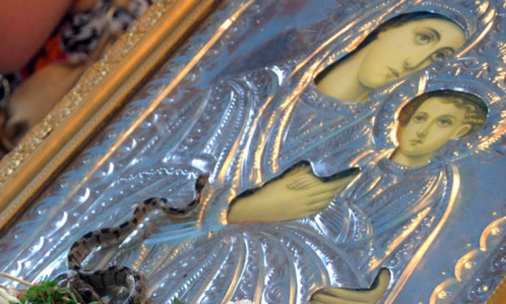 Η Μαρία κι η Παναγία η Οφιούσα (Κεφαλονιά)