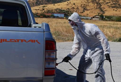 Ανανεώνεται η θωράκιση για την ευλογιά στην Πελοπόννησο