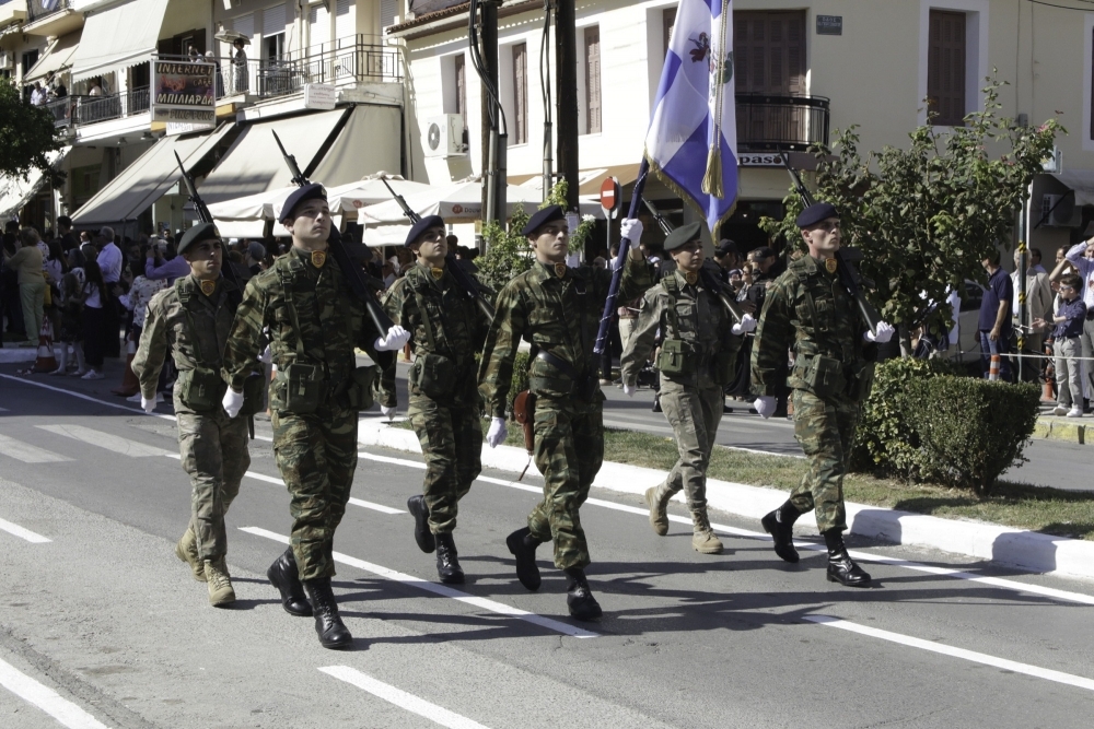 Εορτασμός 28ης Οκτωβρίου στην πόλη της Σπάρτης