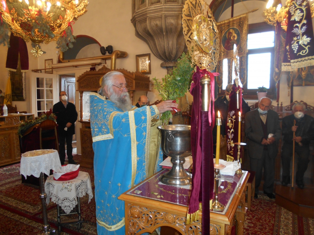 Η γιορτή των Φώτων στον Άγιο Σπυρίδωνα Μυστρά